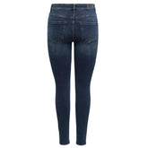 Only Blue Cotton Skinny Jeans